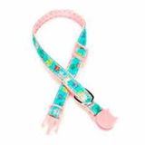 Doggie Dokuma Pembe 30 cm Kedi Boyun Tasması