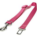 Doggie Dokumadan El Yapımı Kemerli Mor 2.5x50-80 cm Köpek İçin Emniyet Bağlantı Aparatı