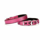 Doggie DSBT-2010M-MR 2x45 cm Mor Dokuma Softlu Köpek Boyun Tasması