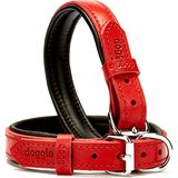 Doggie El Yapımı Kırmızı 2x35-40 cm Köpek Boyun Tasması
