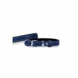 Doggie El Yapımı Mavi 2x30-35 cm Köpek Boyun Tasması