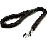 Doggie El Yapımı Örgülü Siyah 3x100 cm Köpek Gezdirme Kayışı