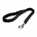 Doggie Flotter El Yapımı Siyah 3x100 cm Köpek Gezdirme Kayışı