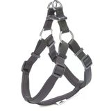 Doggie Hava Alan Dokumadan El Yapımı Siyah 1.5x35-45 cm Köpek Göğüs Tasması