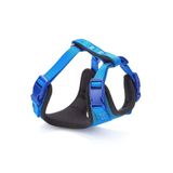 Doggie Havalı Dokuma Köpek Göğüs Tasması TR-Mavi-Xsmall-1.5x35-45 Cm