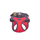 Doggie Havalı Dokuma Pembe 2XS 26-30 cm Reflektör Serisi Küçük Irk Köpek Göğüs Tasması