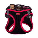 Doggie Havalı Dokuma Pembe M 38-44 cm Reflektör Serisi Küçük Irk Köpek Göğüs Tasması