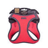 Doggie Havalı Dokuma Pembe S-32-38 cm Reflektör Serisi Küçük Irk Göğüs Tasması