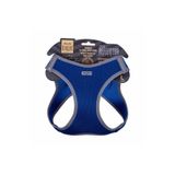 Doggie Havalı Dokuma Reflektör Küçük Irk Köpek Göğüs Tasması TR-Mavi-Xsmall-30-34 Cm