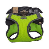 Doggie Havalı Dokuma Sarı XS 30-34 cm Reflektör Serisi Küçük Irk Köpek Göğüs Tasması