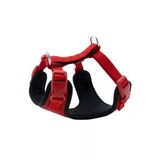 Doggie Havalı Dokumadan El Yapımı Köpek Göğüs Tasması Xs-1,5X35-45Cm - Red