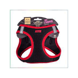 Doggie Kırmızı M 38-44 cm Havalı Dokuma Neon Serisi Küçük Irk Köpek Göğüs Tasması
