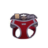 Doggie Kırmızı XS 30-34 cm Havalı Dokuma Reflektör Serisi Küçük Irk Köpek Göğüs Tasması