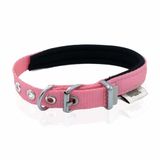 Doggie Konfor Dokuma 1.5x25-30 cm Pembe Köpek Boyun Tasması