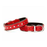 Doggie Konfor Dokuma Kırmızı 2x30- 35 cm Boyun Tasması