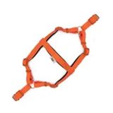 Doggie Konfor Dokuma Ronin Turuncu 2x45-55 cm Köpek Göğüs Tasması