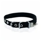 Doggie Konfor Dokuma Siyah 5x60- 70 cm Boyun Tasması