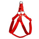 Doggie Konforlu Dokumadan El Yapımı Ronin Model Kırmızı 1.5x40-45 cm Köpek Göğüs Tasması