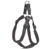 Doggie Konforlu Dokumadan El Yapımı Ronin Model Köpek Göğüs Tasması 3XL-3x75-85 cm, Dsgt3XLblack