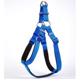 Doggie Konforlu Dokumadan El Yapımı Ronin Model Köpek Göğüs Tasması XXL-2,5x70-80 cm, DsgtXXLroyalblue