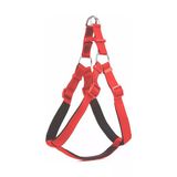 Doggie Konforlu Dokumadan El Yapımı Ronin Model Köpek Göğüs Tasması Xxl-2,5X70-80Cm - Red