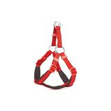 Doggie Konforlu Dokumadan El Yapımı Ronin Model Köpek Göğüs Tasması Xxs-1X30-35Cm - Red