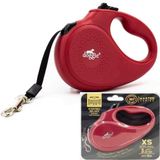 Doggie Master Serisi Kırmızı 12 kg / 3 mt Otomatik Uzatma Tasması