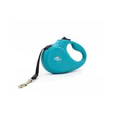 Doggie Master Serisi Mavi 12 kg / 3 mt Otomatik Uzatma Tasması
