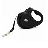 Doggie Master Serisi Siyah 12 kg / 3 mt Otomatik Uzatma Tasması