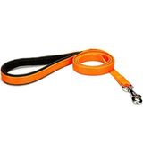 Doggie Orange Konforlu Dokumadan El Yapımı Köpek Gezdirme Kayışı