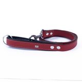 Doggie Premium El Yapımı Kırmızı 2x140 cm Köpek Gezdirme Kayışı