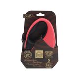 Doggie S 15 kg 5 m Pembe Soft Serisi Otomatik Uzatma Tasması