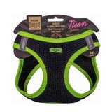 Doggie Sarı 38-44 cm M Beden Havalı Dokuma Neon Serisi Küçük Irk Göğüs Tasması