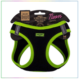 Doggie Sarı M 38-44 cm Havalı Dokuma Neon Serisi Küçük Irk Köpek Göğüs Tasması