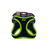 Doggie Sarı S-32-38 cm Havalı Dokuma Neon Serisi Küçük Irk Köpek Göğüs Tasması