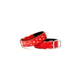 Doggie Comfort Ronin Soft Dokulu Kirmizi Kopek Gogus Tasmasi Medium
