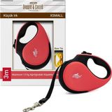 Doggie Soft Pembe Xs Otomatik Küçük Irk Köpek Uzatma Tasması