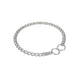 Doggie Stainless 3.5x55-55 cm Eğitim Serisi Boğma Zincirli Köpek Boyun Tasması