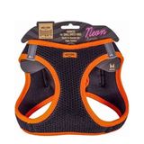 Doggie Turuncu 38-44 cm M Beden Havalı Dokuma Neon Serisi Küçük Irk Göğüs Tasması