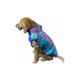 DOGİ&DOG Büyük Irk Metallic Purple Anorak Kolsuz Puf Mont