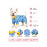 DOGİ&DOG Küçük Irk Summer Vibes Köpek Tulumu Kedi Kıyafeti Köpek Kıyafeti (1-10KG)