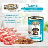 Doglife Puppy Kuzu Etli Yavru 12x400 gr Köpek Konserve Maması