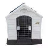 DogLife SALERNO 74 PLASTİK KÖPEK KULÜBESİ KAPILI 74X67X70CM