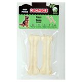 Dogmozz Dogmozz Premium Deri Pres Köpek Kemiği Beyaz 15 Cm 2 Adet