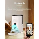 Dogness Rover F15 Otomatik Mama Kabı 4 L Çelik - Akıllı Besleme Ve Güvenli Takip