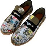 Dogo Erkek Vegan Yeşil Espadril - Apollo Tasarım - Multi