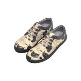 Dogo Kadın Vegan Deri Beyaz Bamboo Lover Tasarım Sneakers