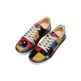 Dogo Kadın Vegan Deri Çok Renkli Sneakers - Bauhaus Birdie Tasarım