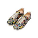 Dogo Kadın Vegan Deri Çok Renkli Sneakers - Warner Bros You-re-Despicable Tasarım