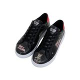 Dogo Kadın Vegan Deri Siyah Sneakers - Paws on Taksim Tasarım